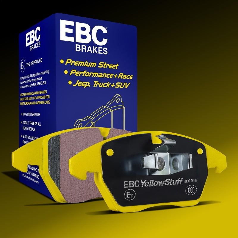 EBC 17-24 Audi RS4 2.9TT / 21-24 Audi RS3 2.5T Yellowstuff Front Brake Pads DP42277R