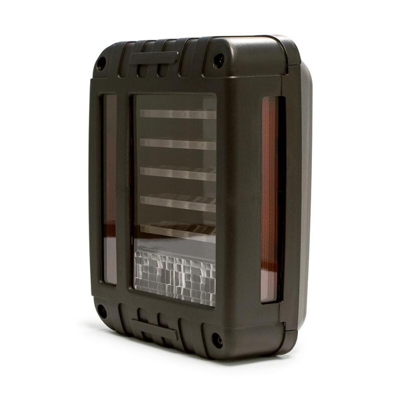 DV8 Offroad 07-18 Jeep Wrangler JK Octagon LED Tail Light - #TLJK-02