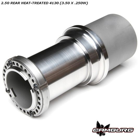 Camburg Engineering CAM-020077 2.50 in Rear Weld-In Spindle Snout RHT 4130HT (4.00 x 0.250 in), Universal Fit
