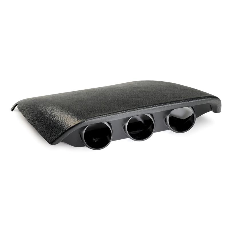 AutoMeter 10050 Black 2-1/16in Triple Dash Top Pod for 2005-2009 Ford Mustang