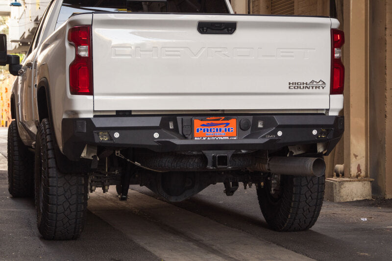 DV8 Offroad 20-23 Chevy & GMC 2500/3500 Spec Series Rear Bumper - #RBCS2-03