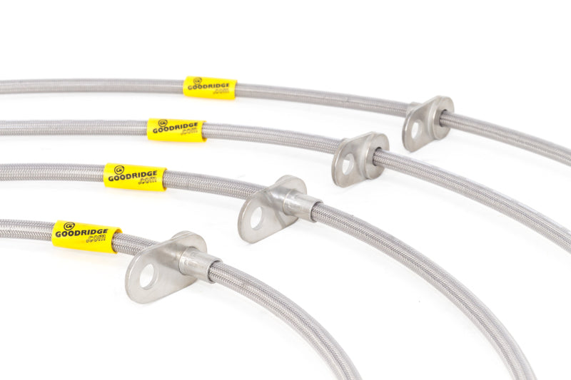 Goodridge 06-11 Honda Civic (Rear Disc Models) SS Brake Line Kit 20024