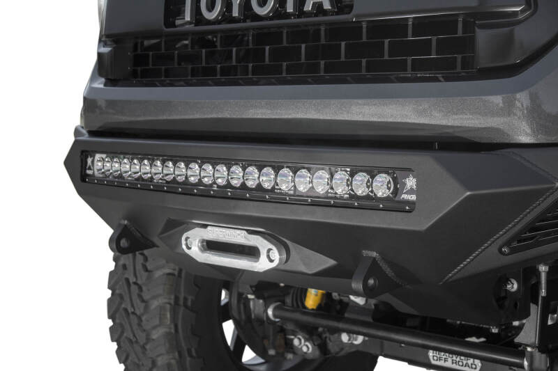 Addictive Desert Designs for 2014+ Toyota Tundra Stealth Fighter Front Bumper w/Winch Mount & Sensors
