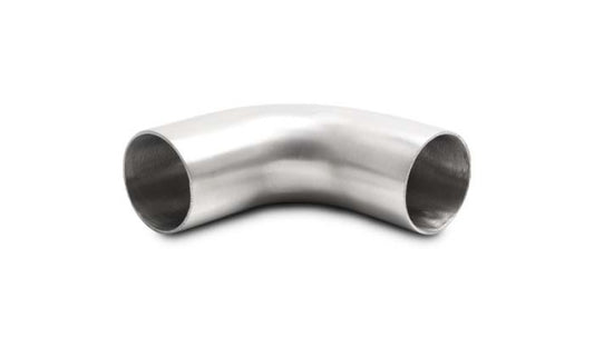 Vibrant 1.5in OD 2.75in Tangent Length T304 SS 90 Deg Mandrel Bend w/Extended