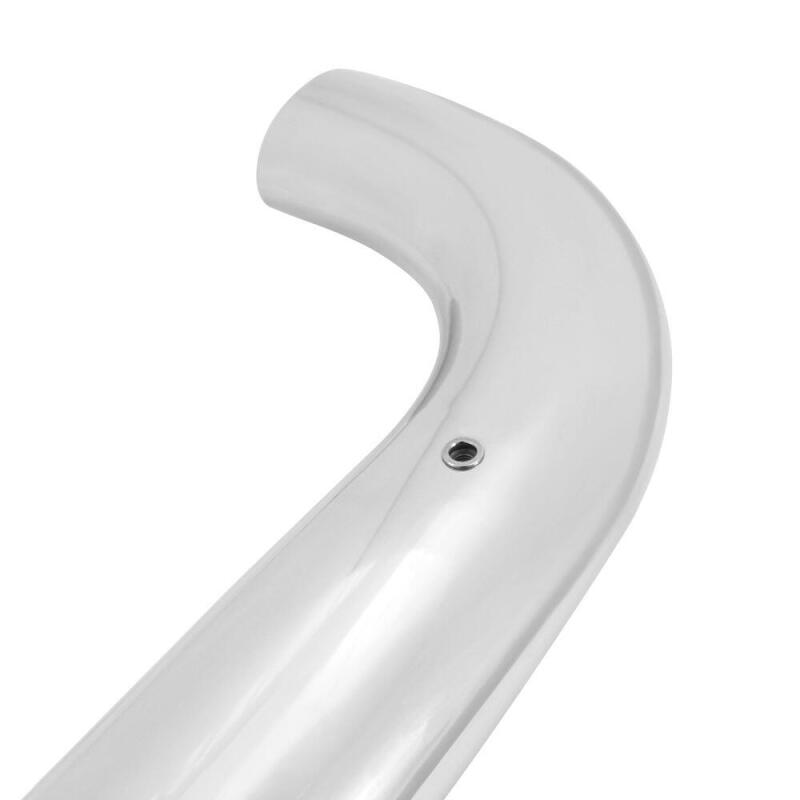 Westin 21-4020 Platinum 4 Oval Nerf Step Bars for 2016-2024 Nissan Titan XD Crew Cab Stainless Steel