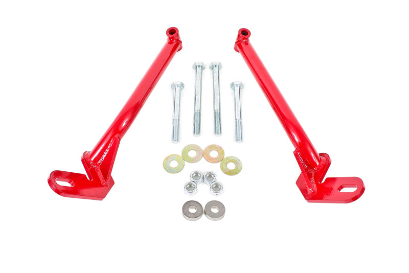 BMR 1978-1987 G-Body Control Arm Reinforcement Braces - Red