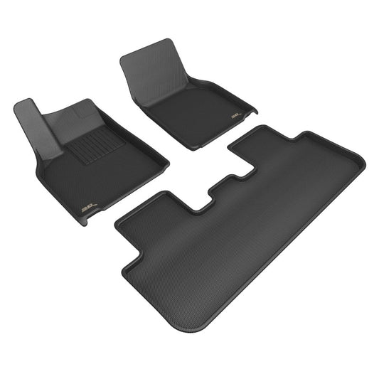 3D MAXpider Kagu Front & Rear Floor Mats for 2026 Tesla Model Y