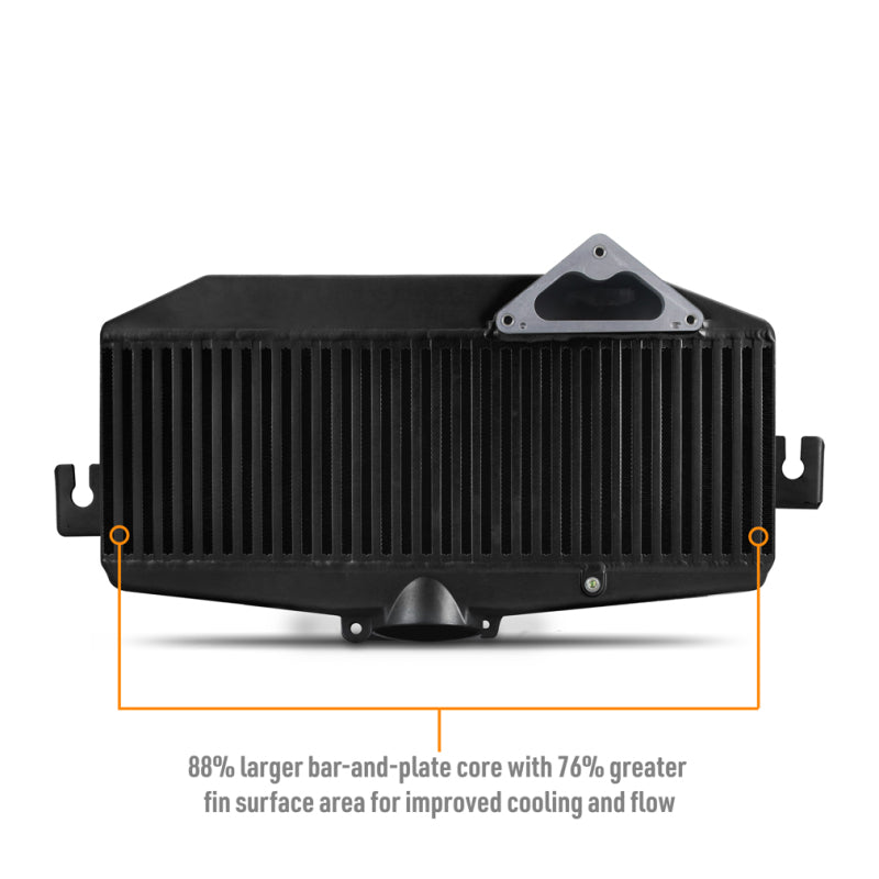 Mishimoto 2022+ Subaru WRX Top-Mount Intercooler - Black - #MMTMIC-WRX-22BK