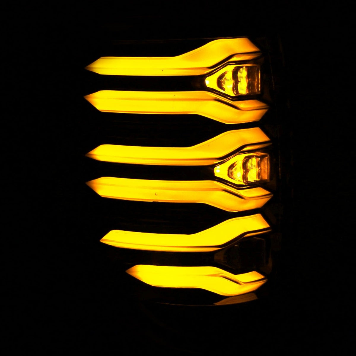 AlphaRex 653070 09-14 Ford F150 LUXX LED Taillights - Black Housing