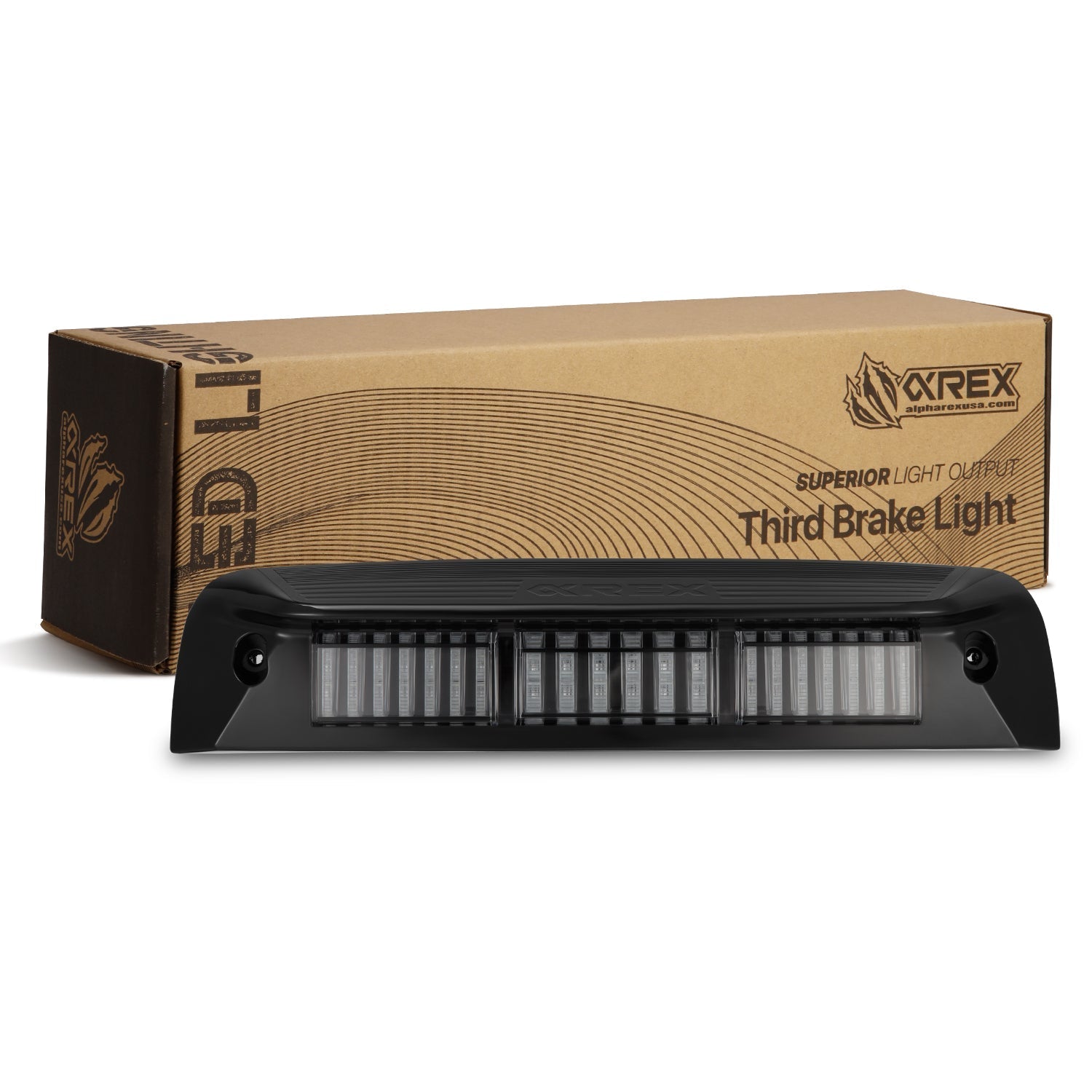 AlphaRex 220083 09-18 Dodge Ram NOVA-Series 3rd Brake Light - Black