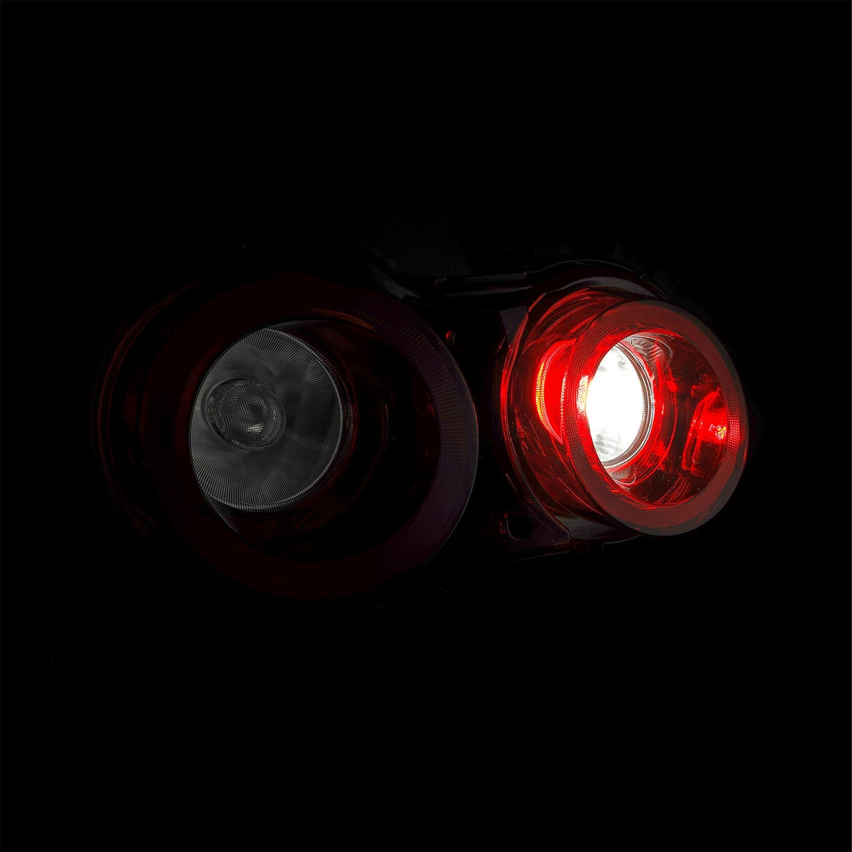 AlphaRex 692001 09-25 Nissan GT-R Nova-Series LED Tail Lights - Red Clear