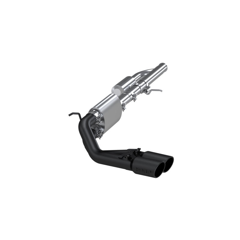 MBRP S5081BLK Cat-Back Exhaust System - 2019 Chevrolet/GMC Silverado Sierra 1500 | Black Coated