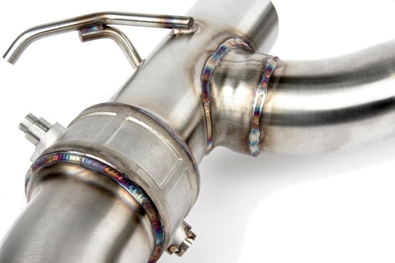 Dinan 17-24 Mini Cooper Clubman/Countryman S ALL4 (F54/F60) Valved Axleback Exhaust - Black Tips