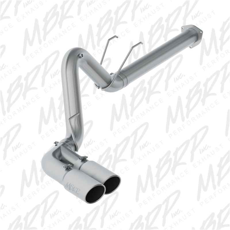 MBRP Ford F-250/350/450 6.7L 4in Filter Back Dual Exit T409 Exhaust