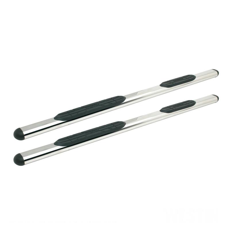 Westin 22-5020 Premier 4 Oval Nerf Step Bars 75 in Stainless Steel