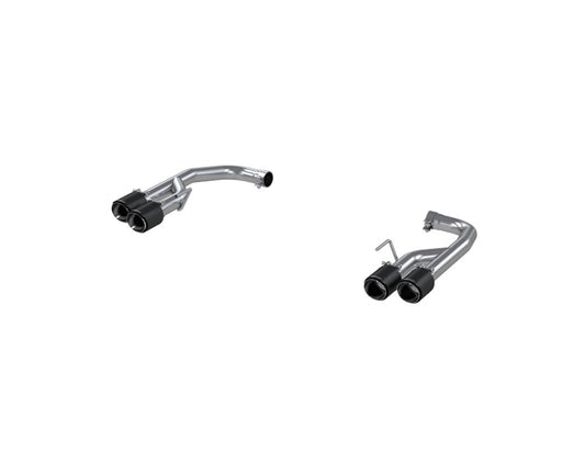 MBRP 18-21 Ford Mustang GT 5.0L T304 2.5i Axle-Back, w/ Quad CF Tips
