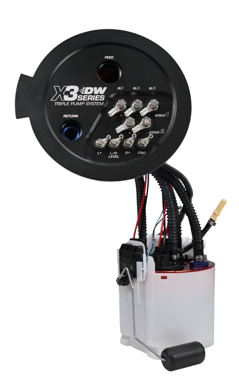DeatschWerks 20-24 A90/91 Toyota Supra/G8X BMW M3/M4 Fuel Pump Module w/Triple DW420s