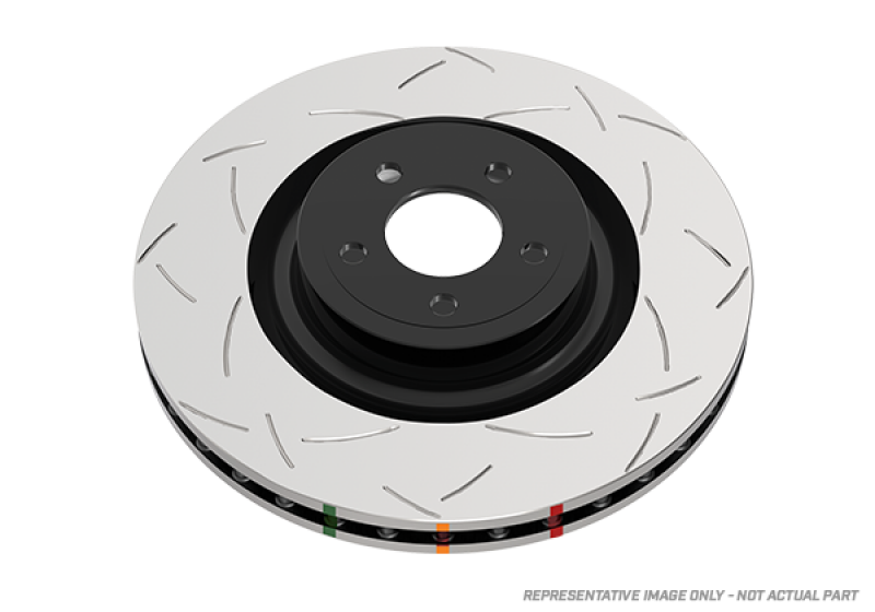 DBA 96-01 Mitsubishi EVO RS IV/V/VI Rear Slotted 4000 Series Rotor