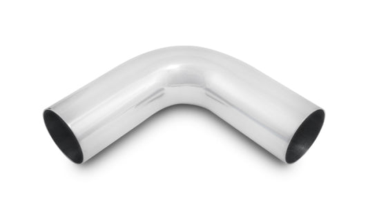 Vibrant 1.5in O.D. Universal Aluminum Tubing (90 degree bend) - Polished
