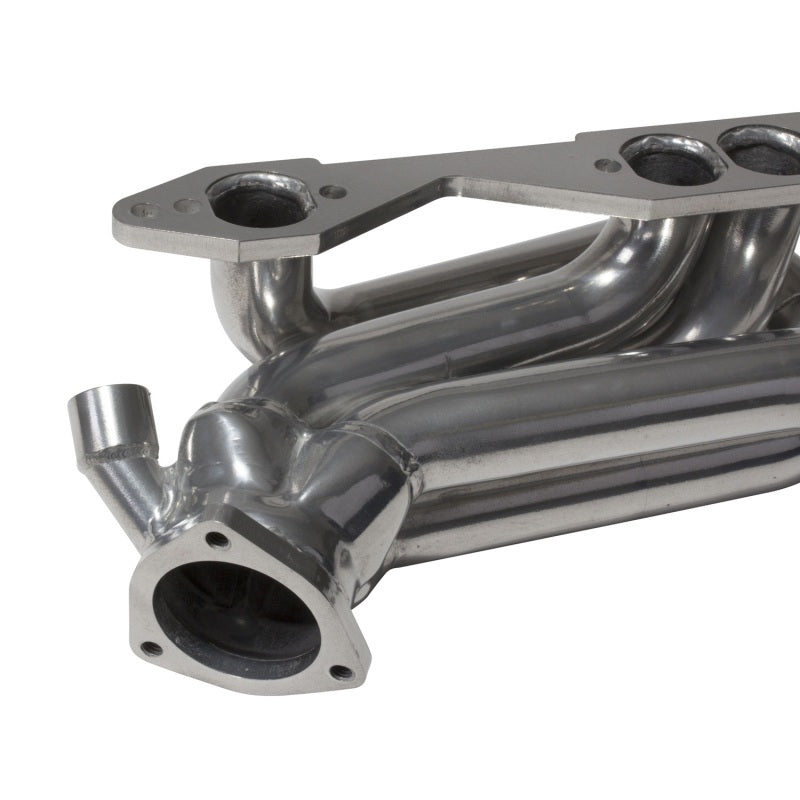 BBK Performance 40070 Shorty Tuned Length Headers 1-5/8 Silver Ceramic for 1996-1999 Chevrolet / GMC 1500 Trucks and SUVs (5.0L / 5.7L)