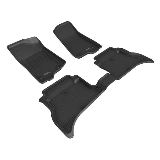 3D MAXpider Kagu Front & Rear Floor Mats for 2020-2026 Jeep Gladiator JT