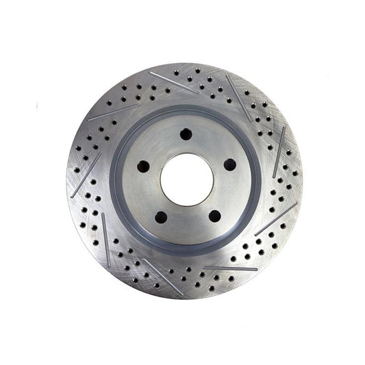 Baer Brakes 13.000in x 1.100in 1-Piece LH Replacement Rotor - SDZ — 5 x 5.00"BC, 3.089" Register, Tall Hat, Rotor Hat ID 6.410"
