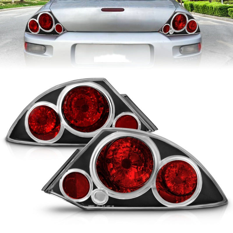 ANZO 2000-2005 Mitsubishi Eclipse Taillights