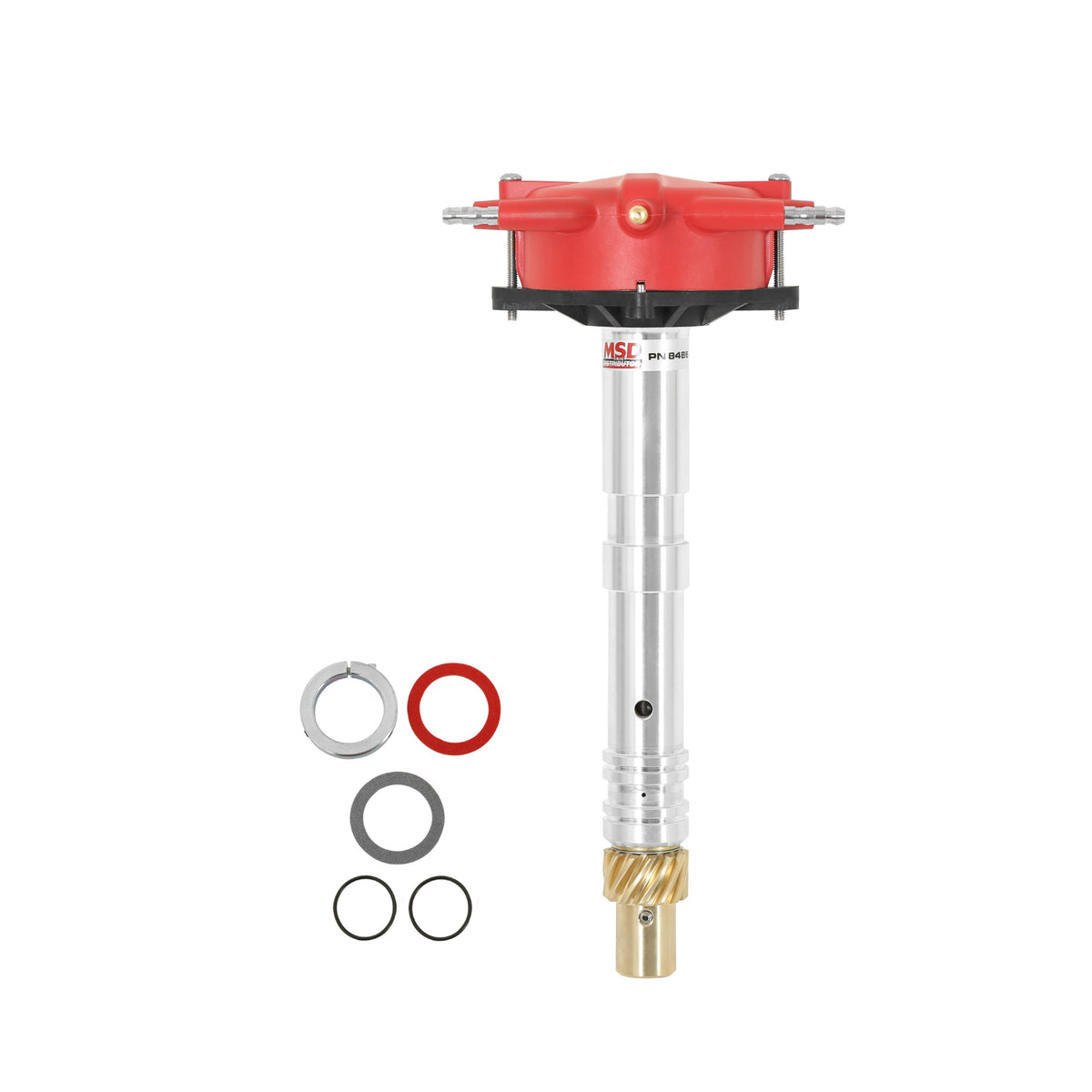 MSD 8486 Super Tall Block Crab Cap Distributor, for Chevy V8