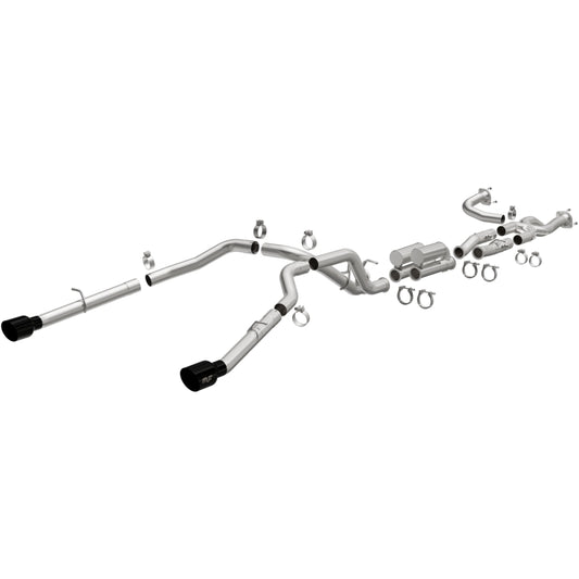 MagnaFlow 19704 2025 Ram 1500 RHO SPEQ Series Black Chrome Cat-Back Performance Exhaust System - #19704