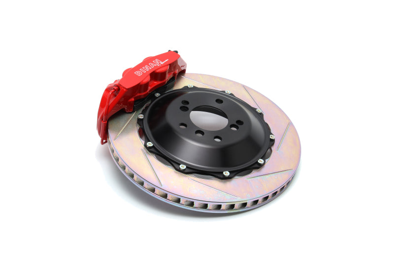 Dinan 06-13 BMW 3-Series (E90/E92/E93) Red Caliper/Slotted Brake Set - Rear
