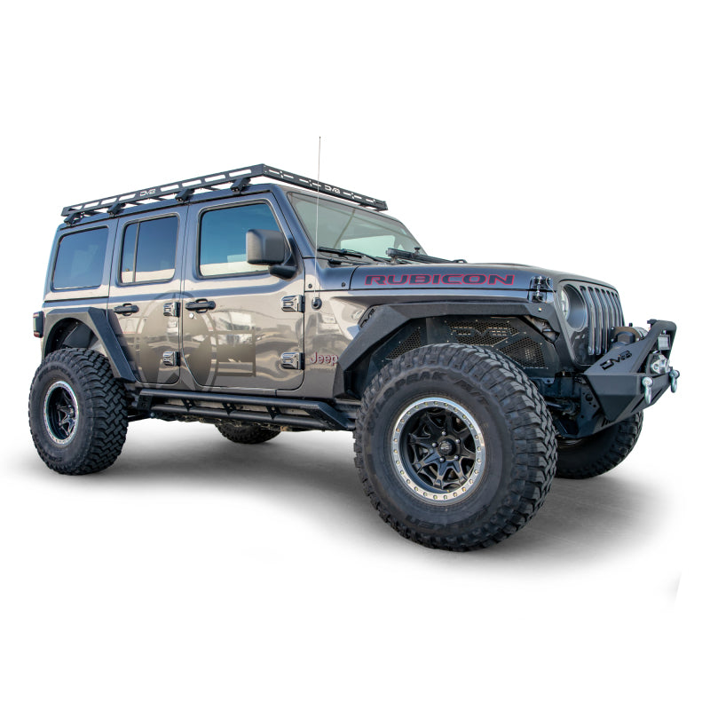DV8 Offroad 18-21 Jeep Wrangler JL 4-Door Roof Rack - #RRJL-01
