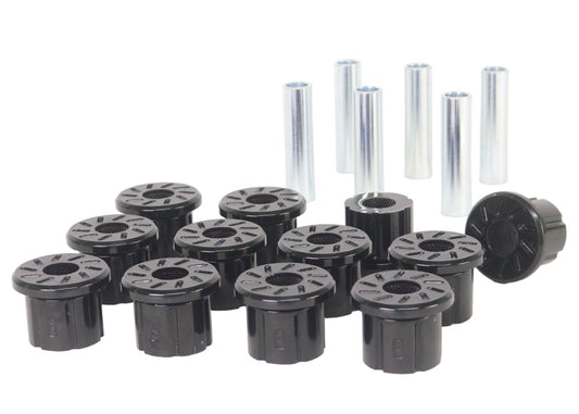 Whiteline W73477 Spring Bushing Kit for 1970-1987 GMC Jimmy, 1975-1986 Chevrolet K10, 1975-1986 Chevrolet K20 and More