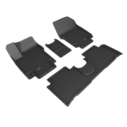 3D MAXpider Kagu Front & Rear Floor Mats for 2025-2026 Hyundai Ioniq 5