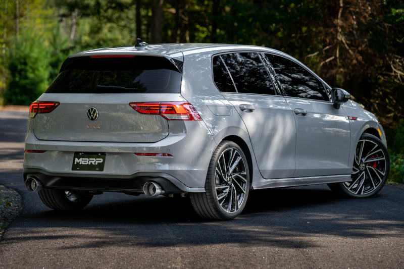 MBRP 2022 VW Golf GTI MK8 T304 3in Cat-Back Exhaust 2.5in w/ SS Tips