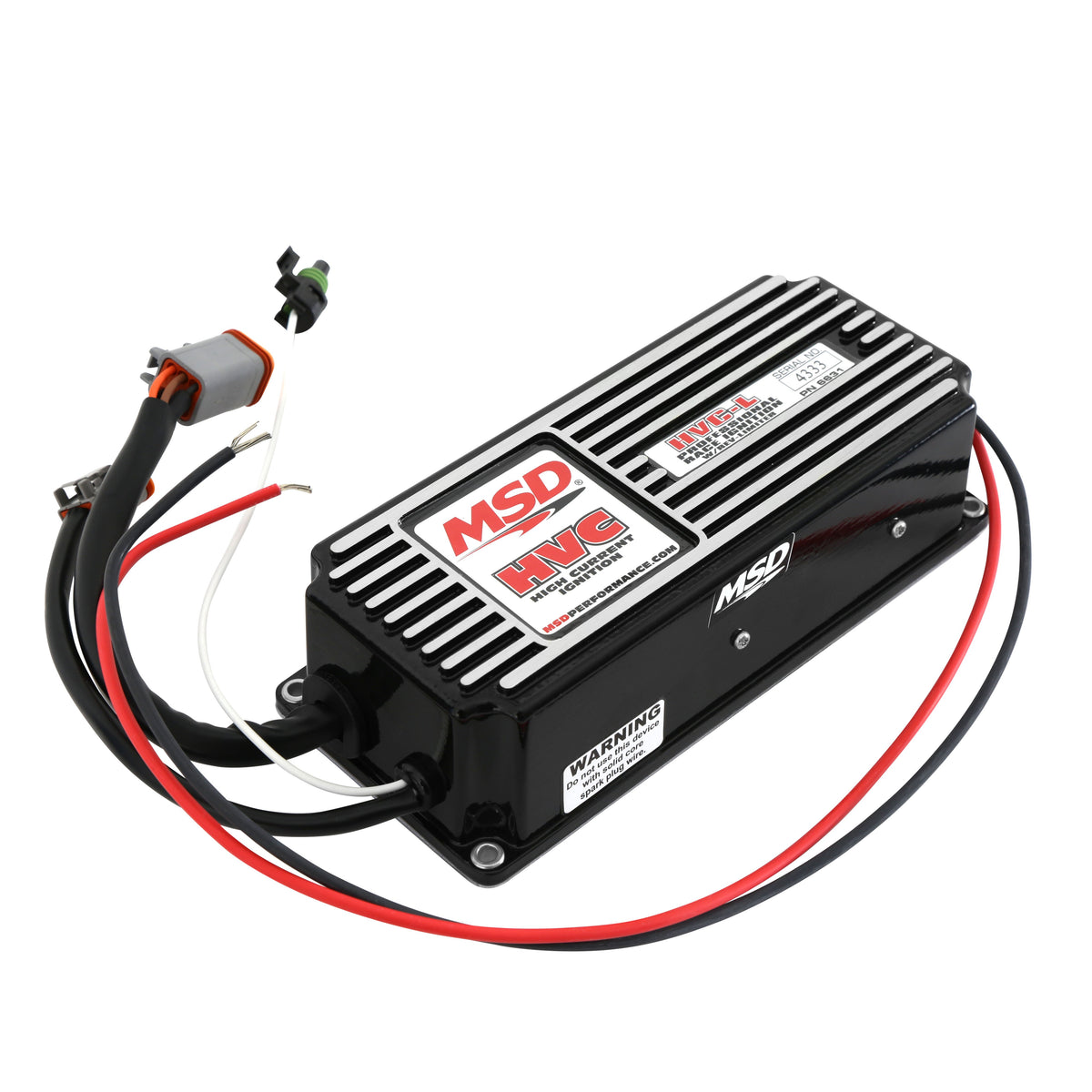 MSD 6631 6 HVC, Professional Race with Fast Rev Limiter