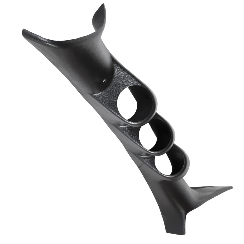 AutoMeter 17318 Black 2-1/16in Triple Replacement A-Pillar Pod for 2004-2008 Ford F-150