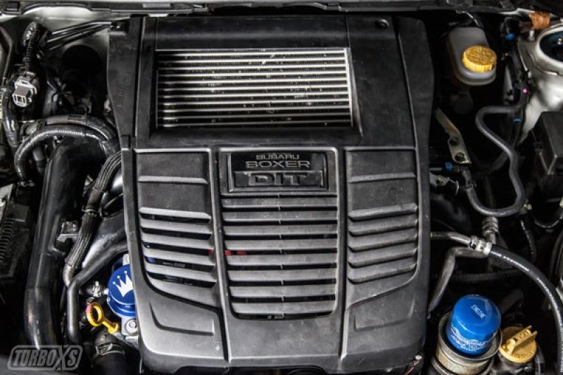 Turbo XS 15-21 Subaru WRX Billet Aluminum Vacuum Pump Cover - Blue