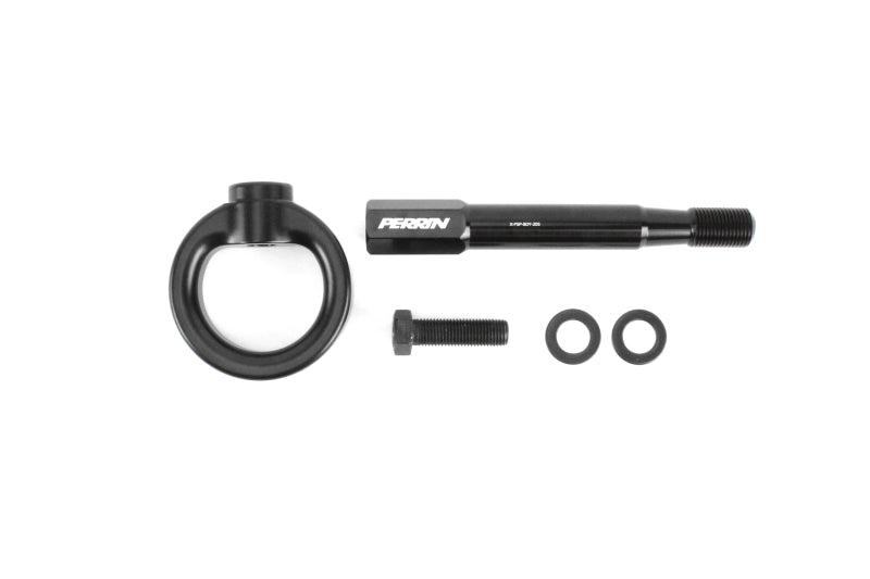 PERRIN 15-21 Subaru WRX/STI / 24-26 Crosstrek / 25-26 Forester Tow Hook Kit (Rear) -  Black