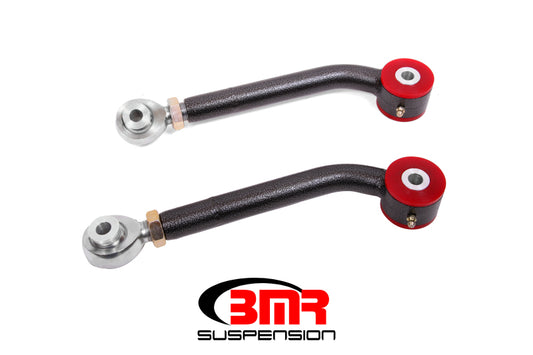 BMR 08-23 Challenger Upper Trailing Arms w/ Single Adj. Poly/Rod Ends - Black Hammertone