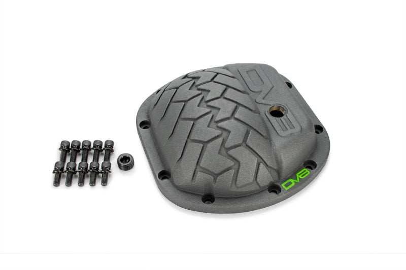 DV8 Offroad HD Dana 35 Diff Cover Cast Iron Gray Powdercoat - #D-JP-110001-D35