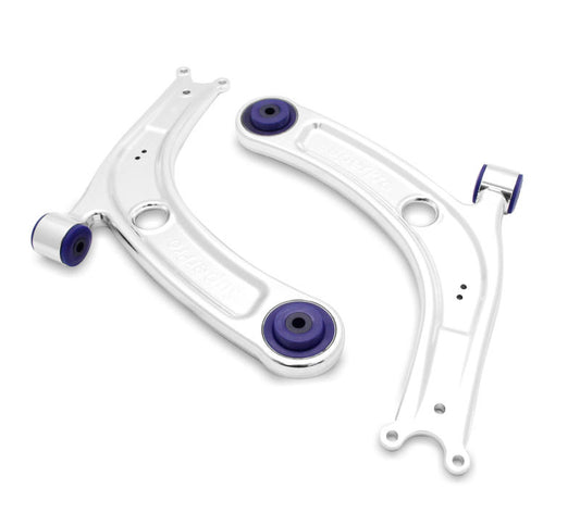 SuperPro Alloy Front Lower Control Arm Set (Additional Positive Caster & Negative Camber)