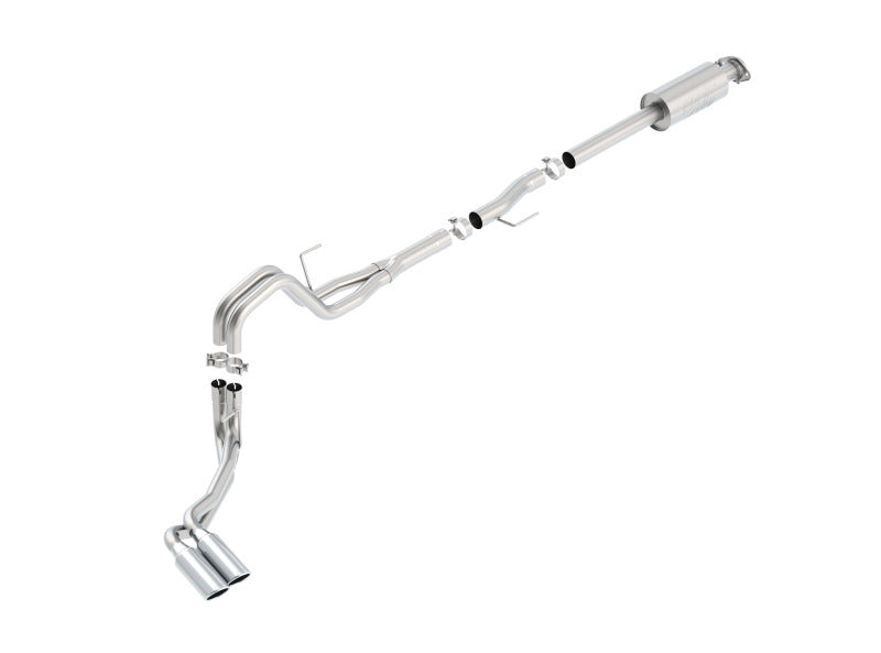 Borla 140619 15-16 Ford F-150 3.5L EcoBoost Ext. Cab Std. Bed Catback Exhaust ATAK Truck Side Exit - #140619