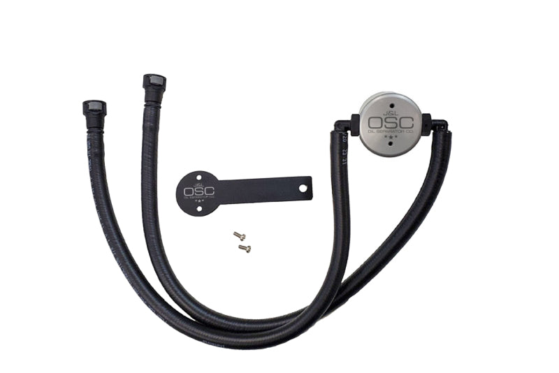 J&L 16-24 Chevrolet Camaro LT1 6.2L Drivers Side Oil Separator 3.0