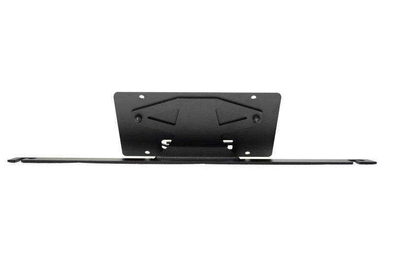 DV8 Offroad 2021 Ford Bronco Capable Bumper Slanted Front License Plate Mount - #LPBR-05