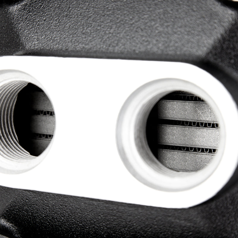 Mishimoto Universal Air-To-Water Intercooler Dual Pass (1000hp) - Opposite Side Inlet/Outlet - #MMINT-A2W-DPR-2