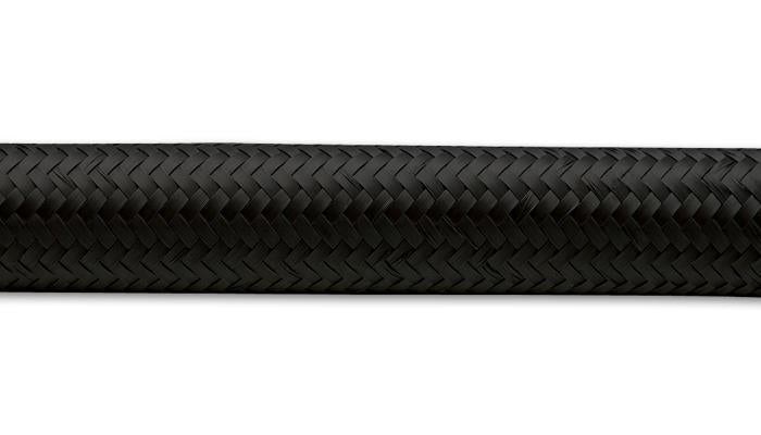 Vibrant -20 AN Black Nylon Braided Flex Hose (20 foot roll)