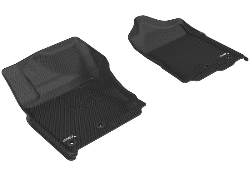3D MAXpider Kagu Front Floor Mats for 2016-2019 Nissan Titan