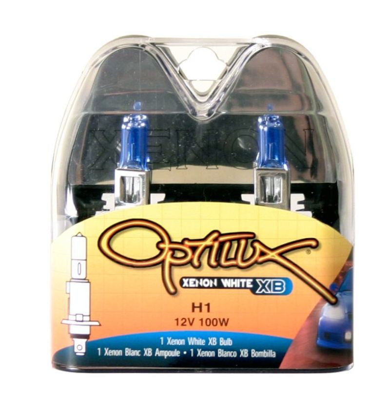 HELLA H71070227 Optilux H1 100W XB Extreme White Bulbs Pair