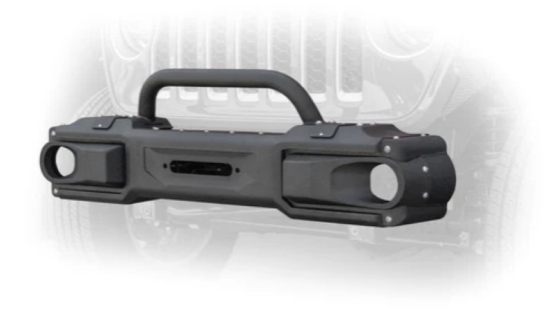 Dv8 18+ Jeep Wrangler JL / 20+ Jeep Gladiator JT OE Plus Front Bumper - #FBJL-13