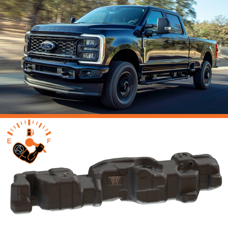 Titan Fuel Tanks 17-26 Ford F-250/F-350/F-450 PowerStroke Crew Cab Long Bed 65 Gallon XXL Mid-Ship Tank 7020317